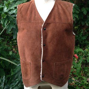 Vintage Sears Sherpa Vest